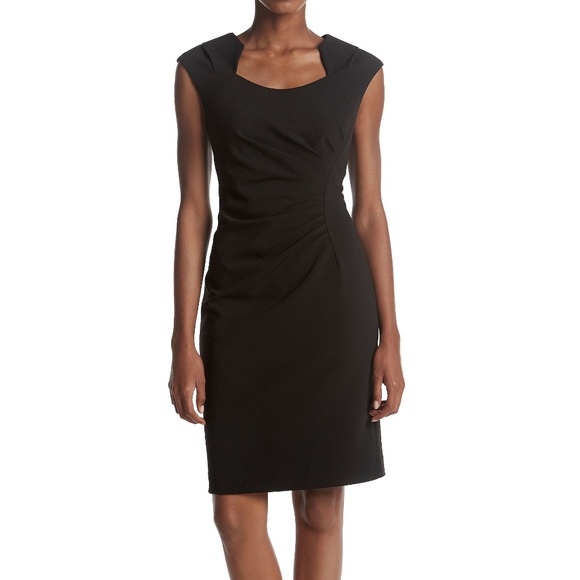 Calvin Klein Dresses & Skirts - Calvin Klein Ruched Sheath Dress